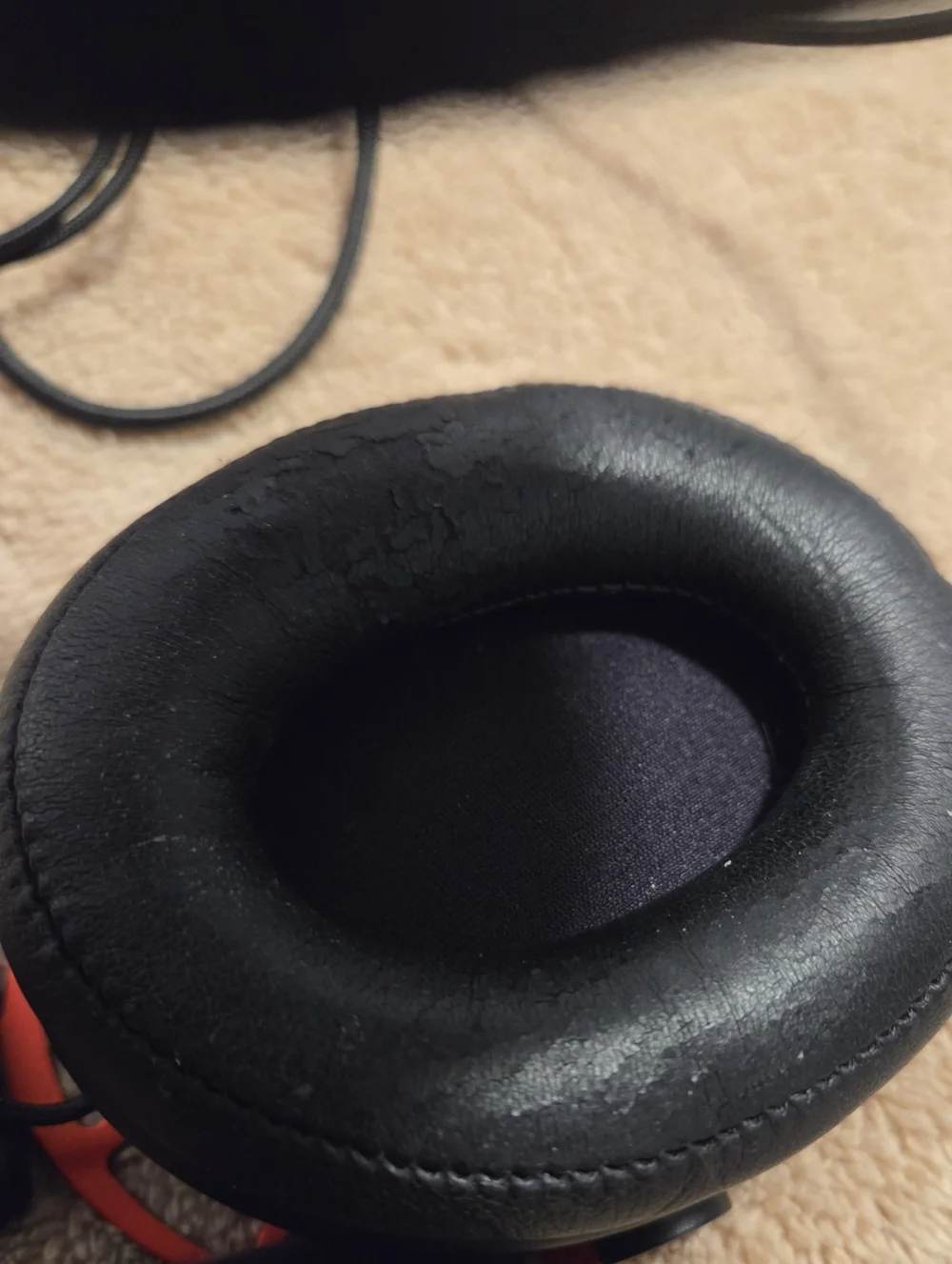 HyperX Gaming Headset with Red Accents